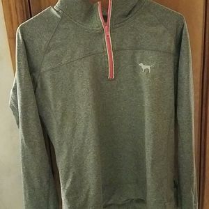 Womens Victoria secret Pink quarter zip